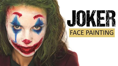 JOKER Makeup / Face Painting Tutorial - YouTube