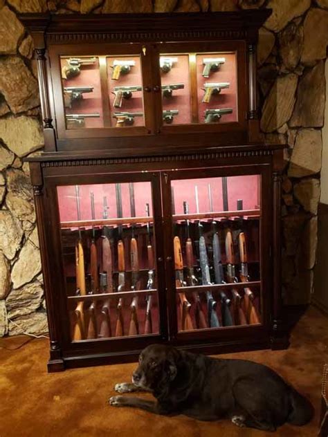 Toomey-12-Gun-Cabinet-Pistol-Display-20200720-027 - Amish Custom Gun Cabinets