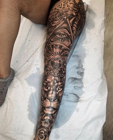 Female Women S Leg Sleeve Tattoo #sleeve #tattoo | Bacak dövmeleri, Kol dövmeleri, Dövmeli kadın