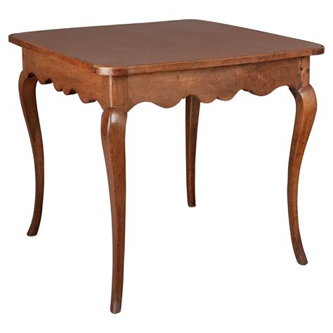 Antique 18th Century French Walnut Work Table For Sale at 1stDibs
