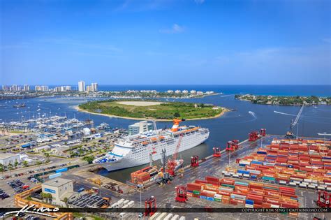 Singer Island Florida Blue Heron Bridge Aerial View | HDR Photography by Captain Kimo