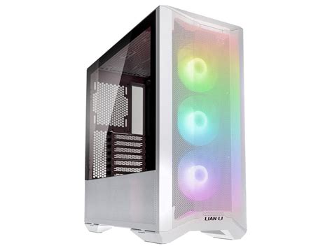 Buy Lian Li Lancool II Mesh RGB Tempered Glass eATX Full Tower Computer Case, 3 ARGB PWM Fans ...