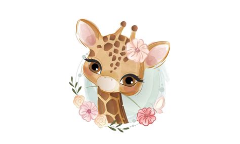 Baby Giraffes Wallpaper