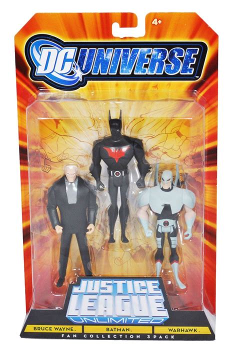 DC Universe Justice League Unlimited - Batman Beyond 3 Figure Pack w ...