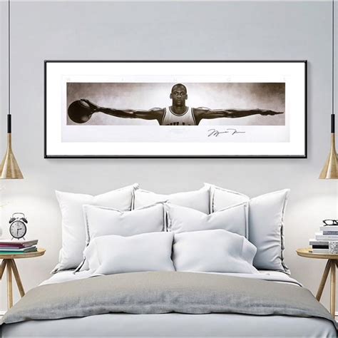 Michael Jordan wings poster | cool 23 NBA star by AINC