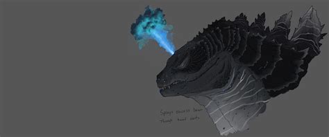 My Godzilla redesign v2 : r/GODZILLA