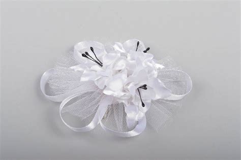 BUY Handmade hair clip ribbon hair clip flowers for hair flower hair ...