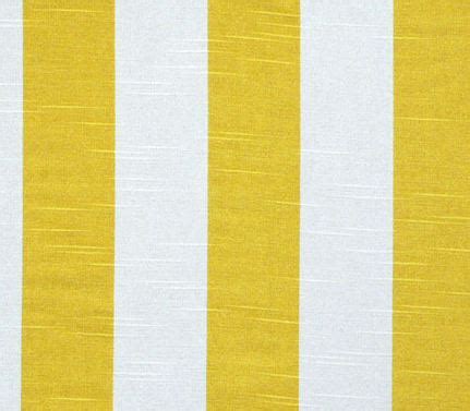 Stripe Yellow & White Fabric By The Yard - Sew Many Linens - Curtains Table Runners Overlays ...