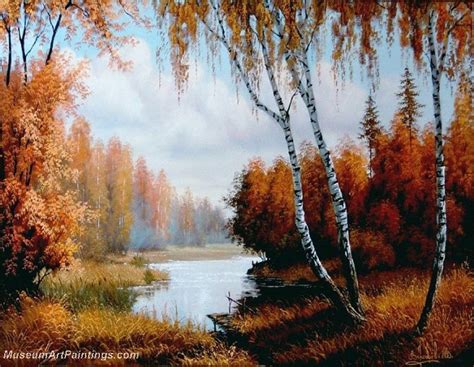 Autumn Landscape Paintings 001