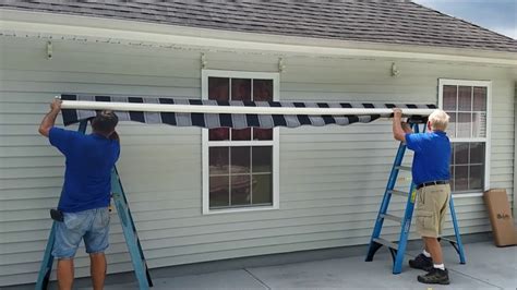 Setting the Company Record for a Retractable Awning Installation - YouTube