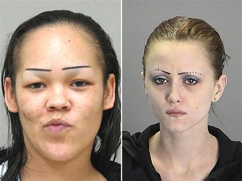 Mugshots Are The Crazy Eyebrows Goldmine