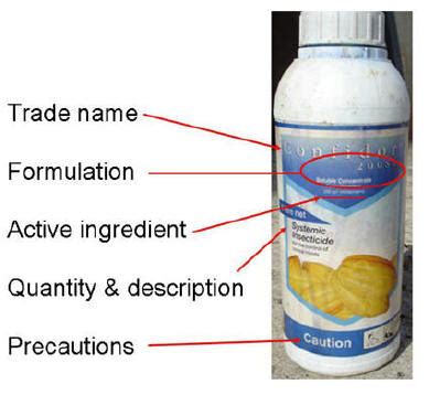 How to Read a Pesticide Label