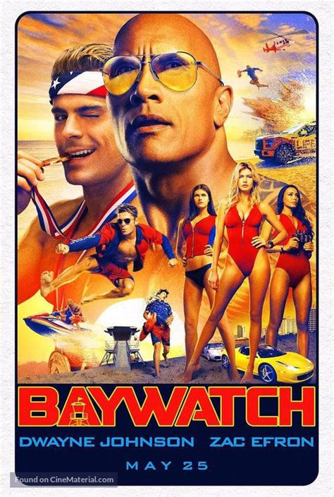 Baywatch - Movie Poster | Baywatch movie, Baywatch, Baywatch poster