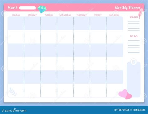 Monthly Scheduling Calendar Template Database