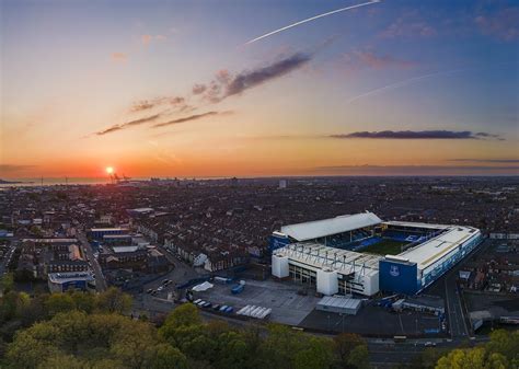 Goodison Park - Sunset - GrandOldTeam