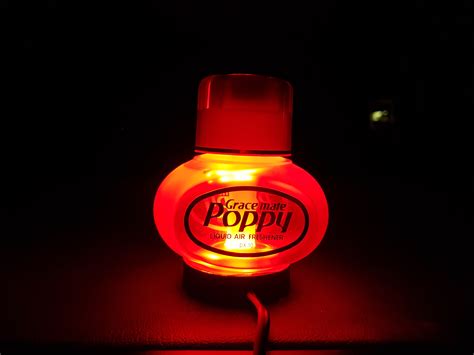 LED Lighting For Original Poppy Air Fresheners 12-24V Cigarette Lighter Socket ...