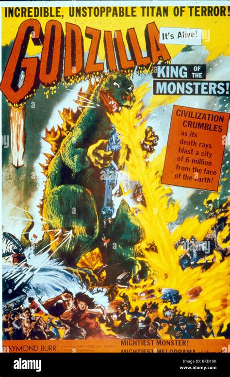 GODZILLA -1955 POSTER Stock Photo - Alamy