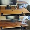 Walnut Table Top Desk Table Top Desk Top Walnut Wood Table Top Standing Desk Top Live Edge Table ...