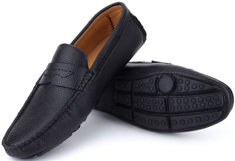 mio marino mens loafers - italian dress casual loafers for men - slip-on driving shoes - in gift ...