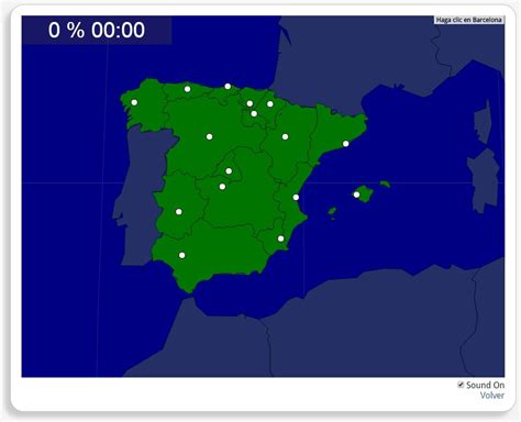 Interactive Map of Spain Spain : Autonomous Communities, Capitals. Seterra - Mapas Interactivos