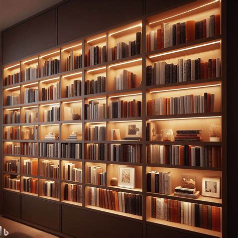 Bookshelf Lighting Ideas