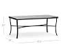 Riviera Metal Coffee Table | Pottery Barn