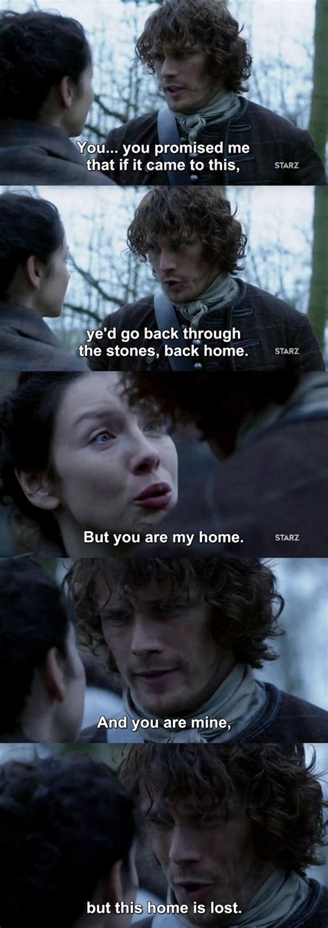 Outlander Season 2 Finale. Jamie & Claire. | Outlander book, Outlander ...