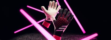 adidas Predator GL Pro - Black/White/Team Shock Pink - Mens GK Gloves ...