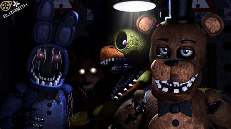 (FNAF SFM) Freddy,Bonnie,Chica,Foxy Fnaf2 by Elizabeth3DeviantArt on DeviantArt