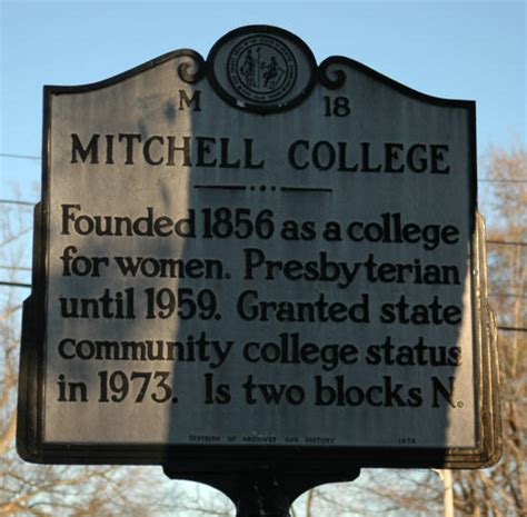 Mitchell College, North Carolina State Historic Site