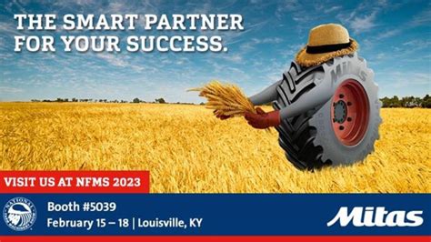 Mitas regresará al National Farm Machinery Show 2023