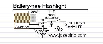 Battery-free Flashlights - LED_and_Light_Circuit - Circuit Diagram - SeekIC.com