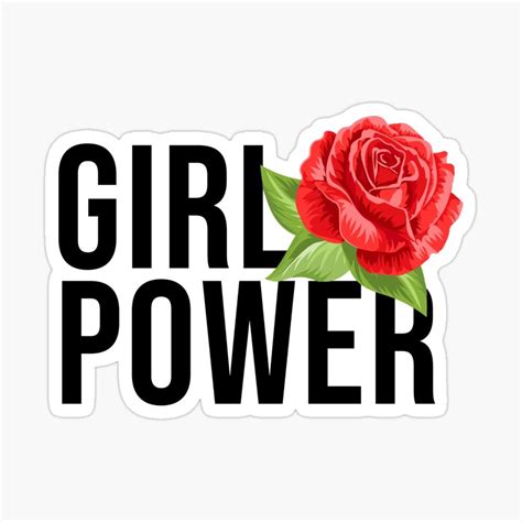 Cute Sticker | Feminist sticker, Girl power stickers, Girl power