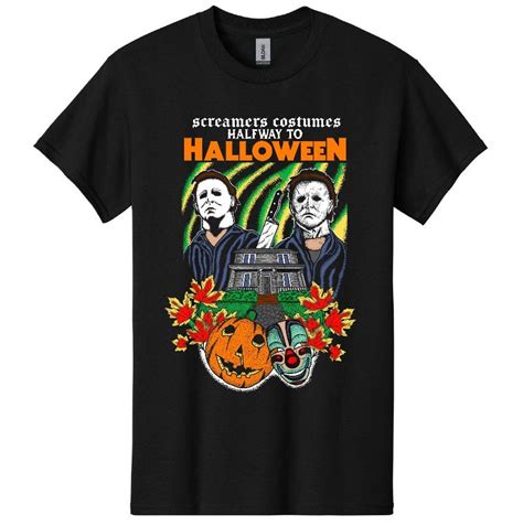 Screamers Costumes Halfway to Halloween T-Shirt - Screamers Costumes