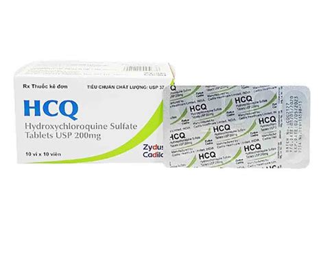 Thuốc HCQ 200mg giá bao nhiêu? HCQ 200mg dùng như thế nào?