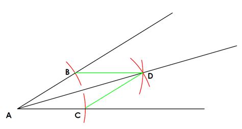 Bisecting an angle - Technical Graphics