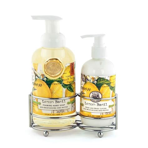 Michel Design Works Lemon Basil Handcare Caddy - Lifestyles Giftware