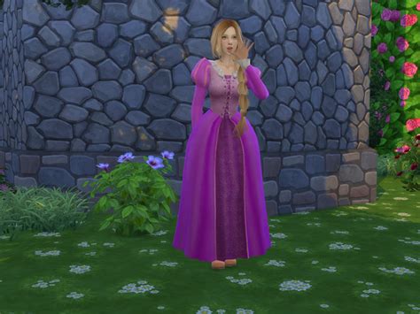 Sims 4 Rapunzel CC from Tangled (Hair, Dresses & More) – FandomSpot