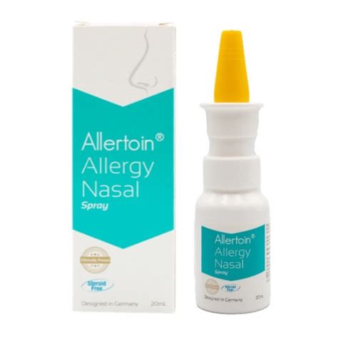 ALLERTOIN ALLERGY NASAL SPRAY 20ML (EXP: 11/2023) [FOR ALLERGIC ...