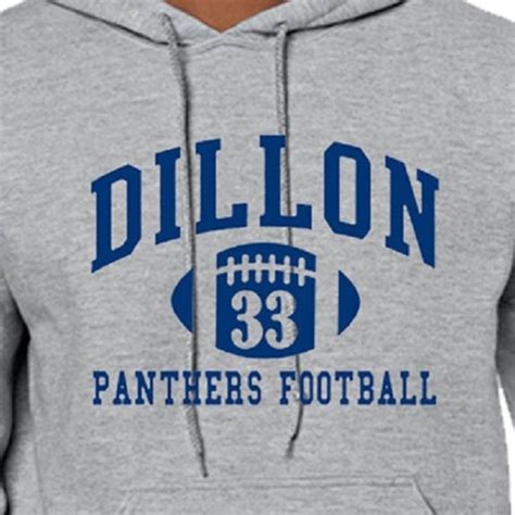 Dillon Panthers Friday Night Lights Riggins Hoodie Unisex - Etsy