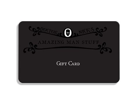 Doctor Nick's Gift Cards – Doctor Nick's Amazing Man Stuff