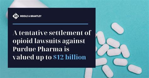 Purdue Pharma Reaches Tentative Settlement in Major Opioid Lawsuit