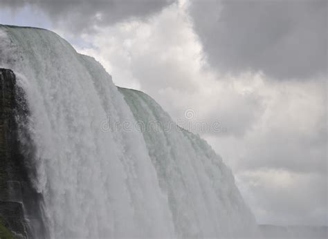 Niagara Falls Scene from Niagara Natural Park in Canada Stock Photo ...