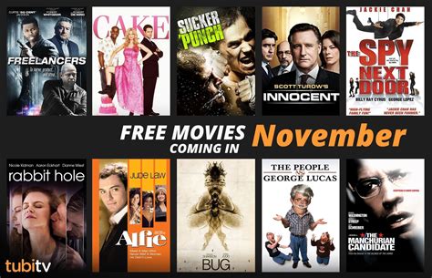 Tubi TV Releases New Lineup of Free Streaming Movie Offerings for November 2016