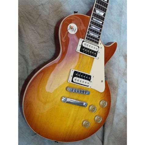 Gibson Les Paul Standard Electric Guitar Honey Burst Solid Maple Cap Body | Lazada