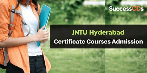 JNTU Hyderabad Distance Education Certificate Courses Admission 2022-23