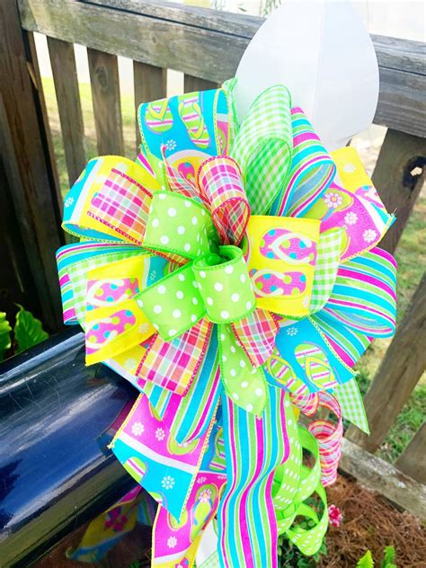 Summer Collection Flip Flops, Flip Flops Bow, Summer Bow, Summer, Summer Decor, Bow, Bows ...