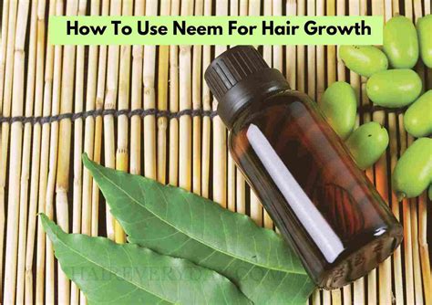 How To Use Neem Leaves For Hair Growth | 3 Expert Approved Homemade Neem Recipes - Hair Everyday ...