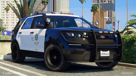 Police Vapid Scout [Add-On / FiveM | Extras | Tuning | CallSign System | Rotating Spotlights ...