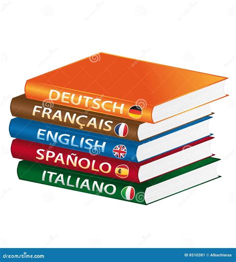 Language Books Stock Image - Image: 8510381